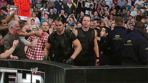 rocknrolleigns: The Shield’s cool entrance