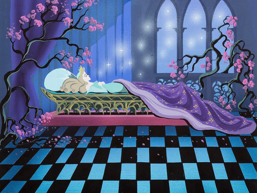 Visual Development For Sleeping Beauty (1959) By Eyvind Earle