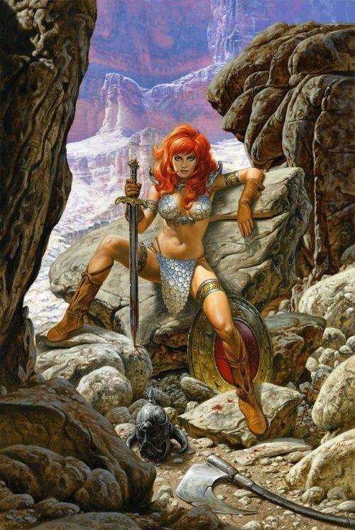 redskullspage - Red Sonja by Joe Jusko