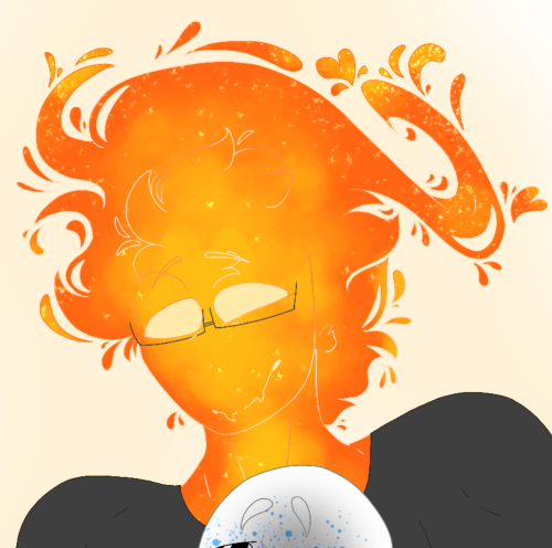 Some Sansby I Drew Cus Oml Im Obsessed Againn, Grillby With Muschlleee