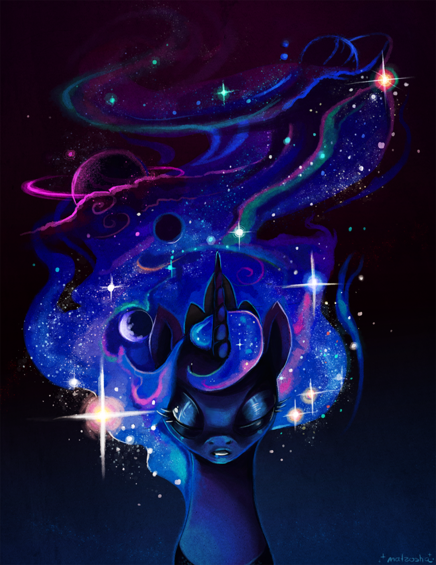 that-luna-blog:  Princess of starry sky by matrosha123  Oooo so pretty~ &lt;3