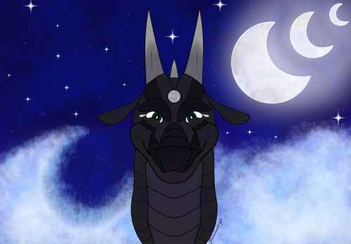 Tonight, I Had Decided To Try And Draw My Version Of Starflight As A Thrice-Moon-Born And-