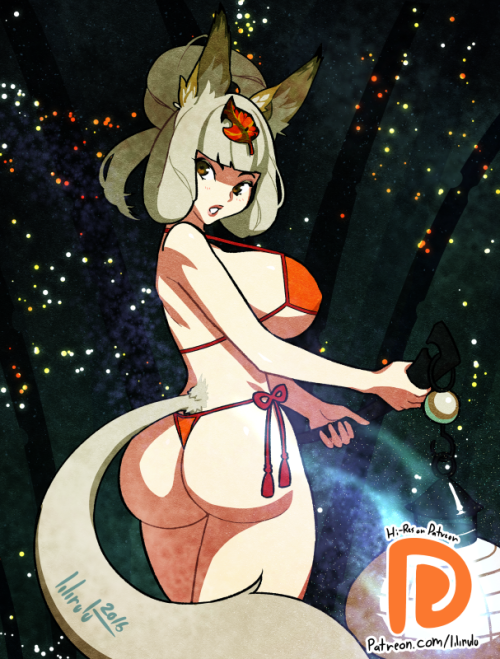 lilirulu:  Patreon pin up from September 2016   Made with Manga Studio 5 Pro | My Commissions [Open] | My Patreon   
