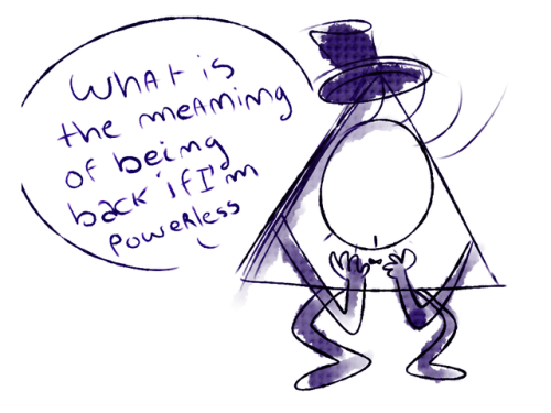 illuminaticompass:powerless bill is funny to me