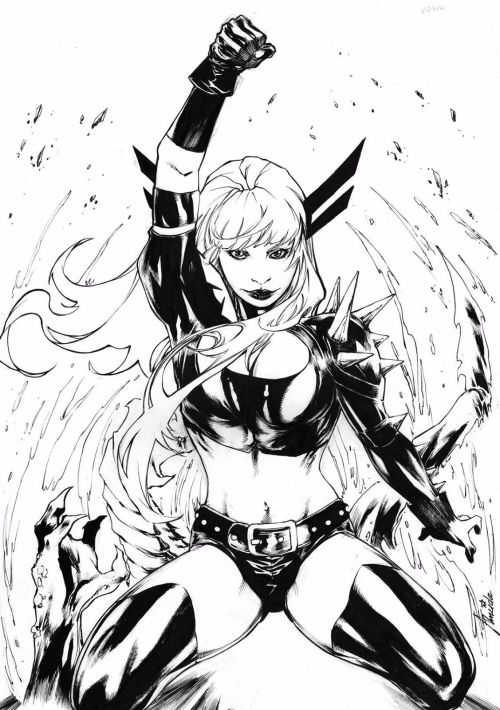 Porn photo dailydamnation:  Victory for Illyana (as