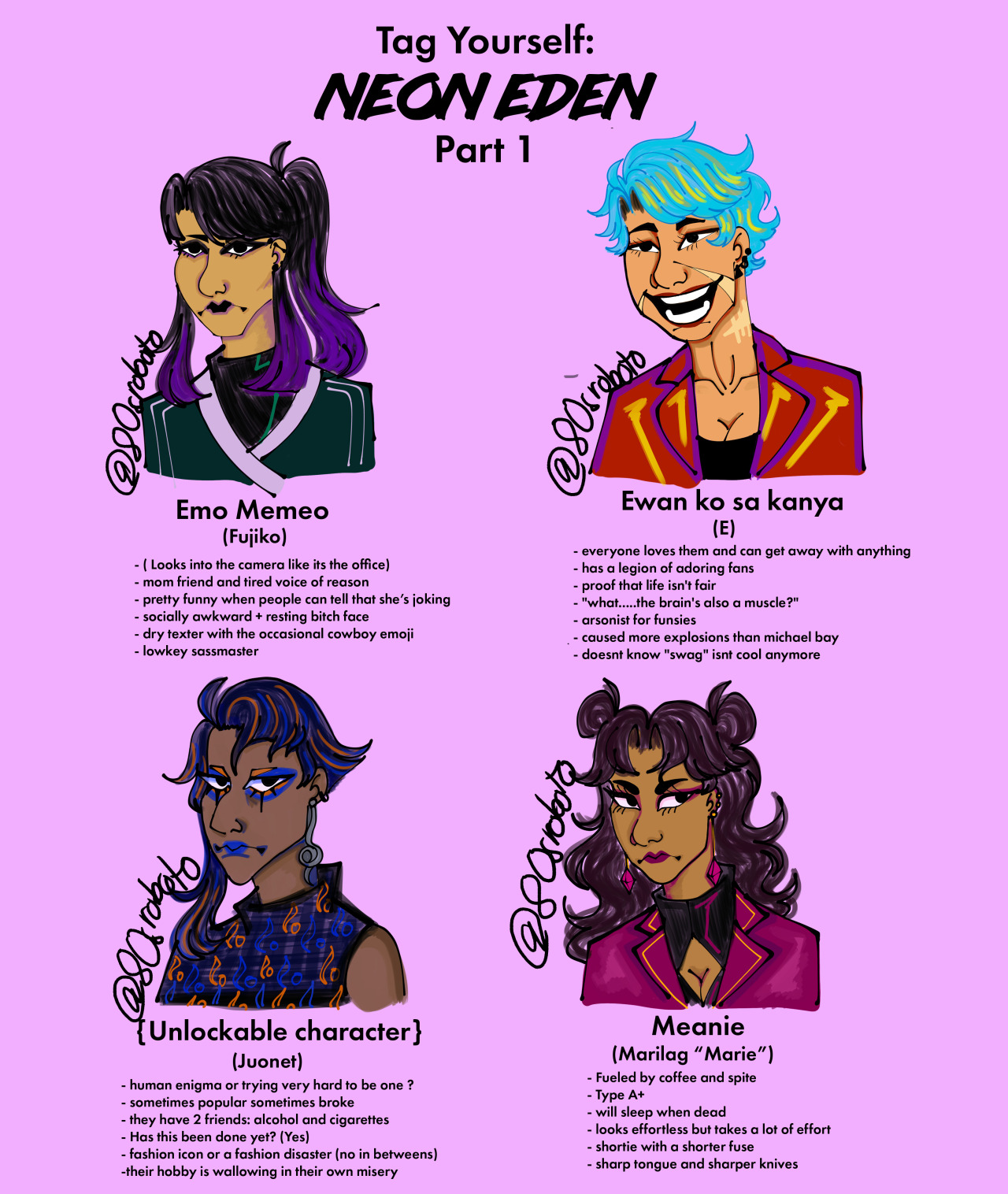 The OCS for the Starboy Comic-song