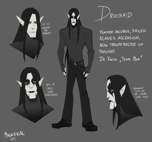 My Troupemaster of Twilight finally has a name now! Meet Drochaid