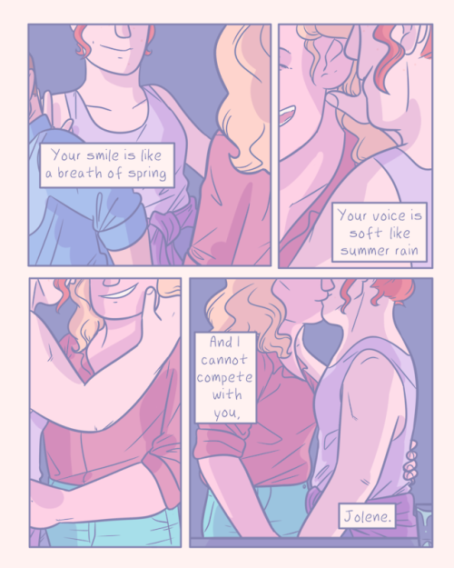 abiwatsonillustration:‘Jolene’ by Dolly Parton but its gay