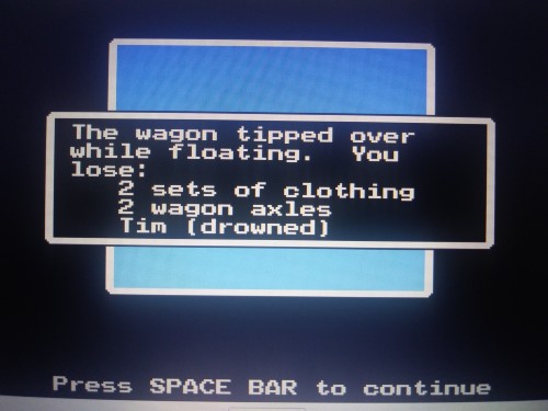 Took A Little Break From Writing For Tonight So Here's Some Oregon Trail Game Superbat Edition