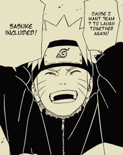 sasuke-n-tomatoes:  “Cause I want Team 7 to laugh together again! Sasuke included!” Keep reading