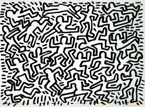 importantmodernart:  Untitled, 1980Keith Haring