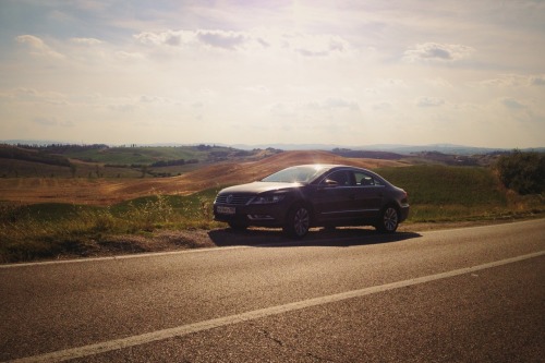 Firenze - Siena - Montepulciano. Through Valle d'Orchia and Chianti Valley.