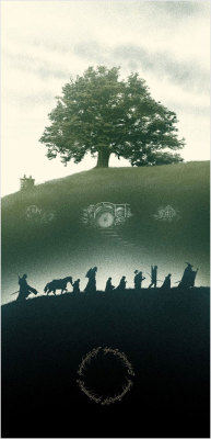 Lacarpa:  Amazing Posters That Summarize The Story Of The Lord Of The Rings So Epic!