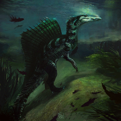 legacy-of-the-magnum-opus7: Spinosaurus Aegyptiacus Silvia Pasqualetto