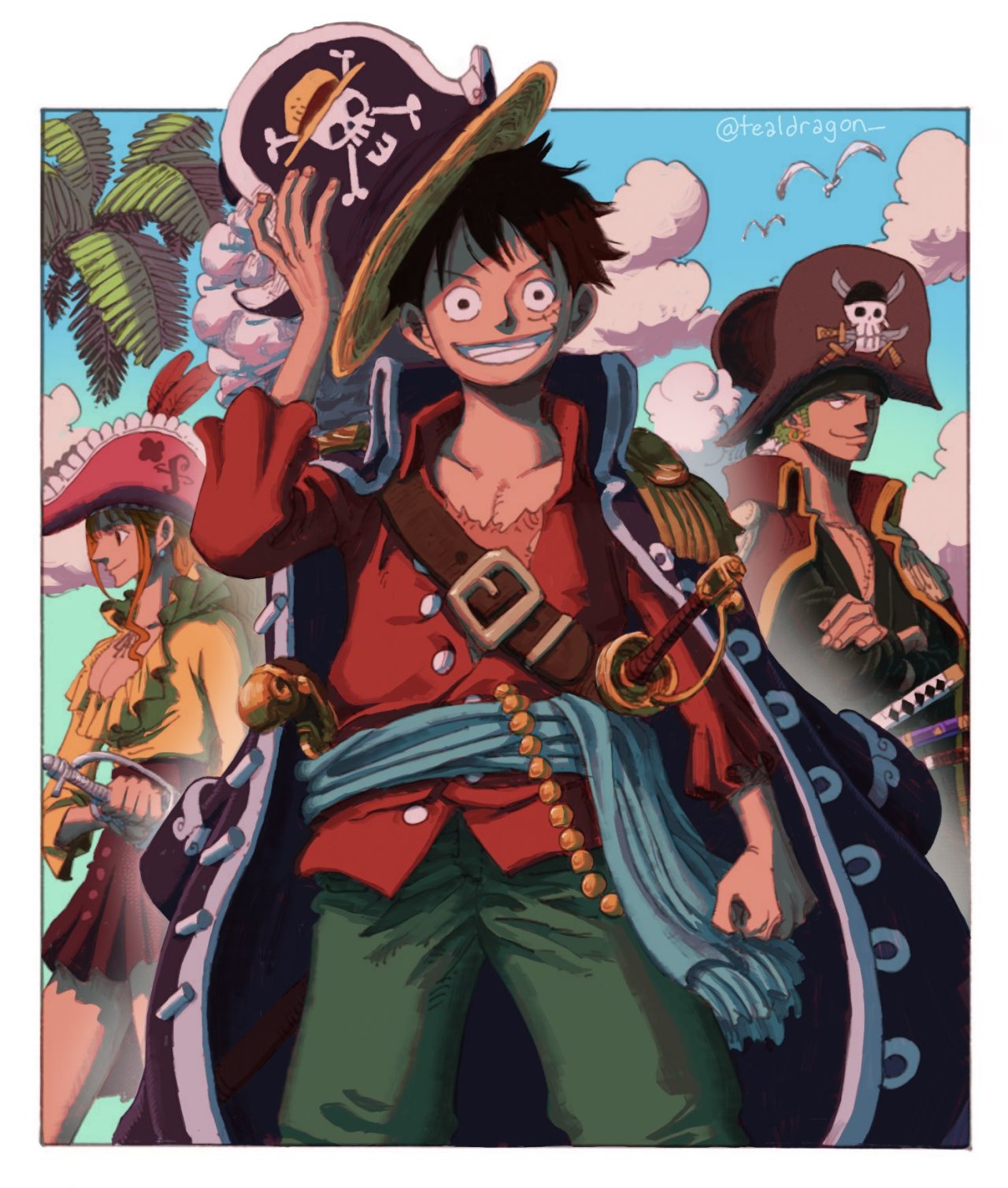 Full cover for chapter 1000 reveled! : r/OnePiece