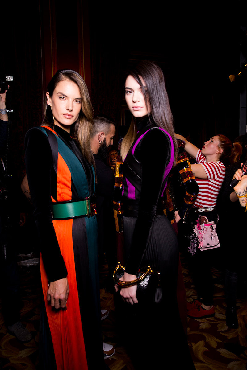 msfts-style:  Balmain Fall 2015 RTW Backstage 