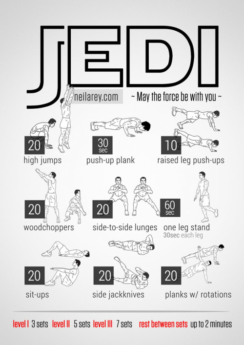 Geeky workouts.