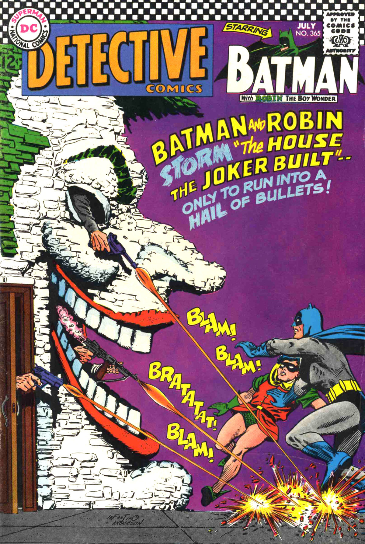gnarlycovers:  Detective Comics #365 (DC Comics - July 1967) Illustrators: Carmine