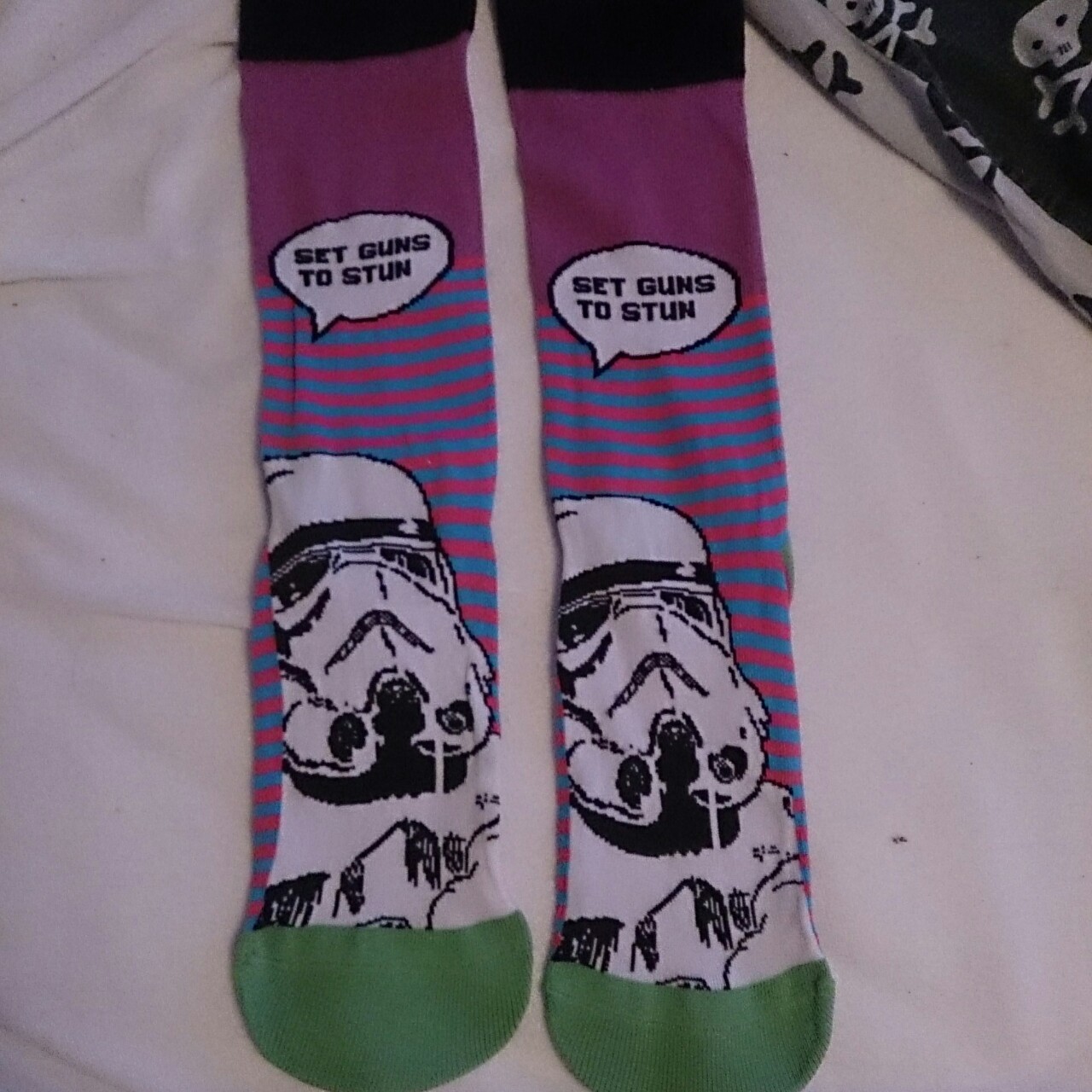 Day 1 &amp; 2 with the new Star wars socks 