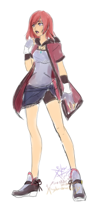 Kingdomsaurushearts:  Finally Jumping On That Kairi Kh3 Outfit Bandwagon! Went For