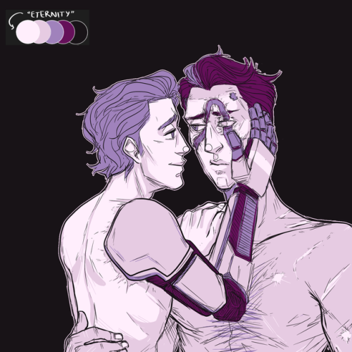 Then there was the obligatory Rhack angst request. Even the name of the palette suits it