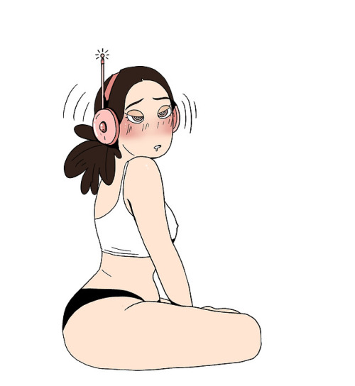 listen2thedemons:Listen to the headphones…Trying something new!Check out my patreonnot kink related,