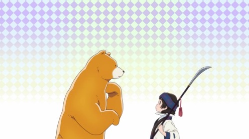 Kuma Miko (Episode 1)I find it hard choosing screenshots for this show as I can’t strongly est