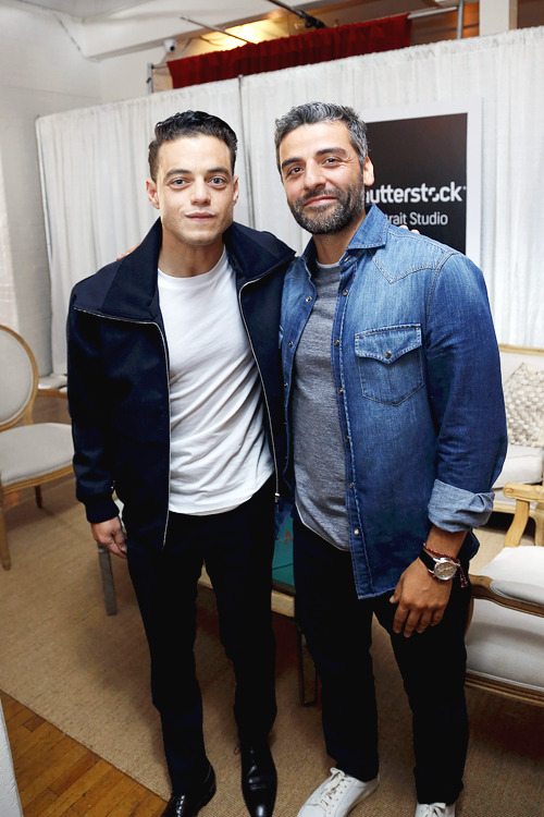 mcavoys:  Rami Malek and Oscar Isaac attend the Variety Studio at TIFF Presented by Airbnb during th