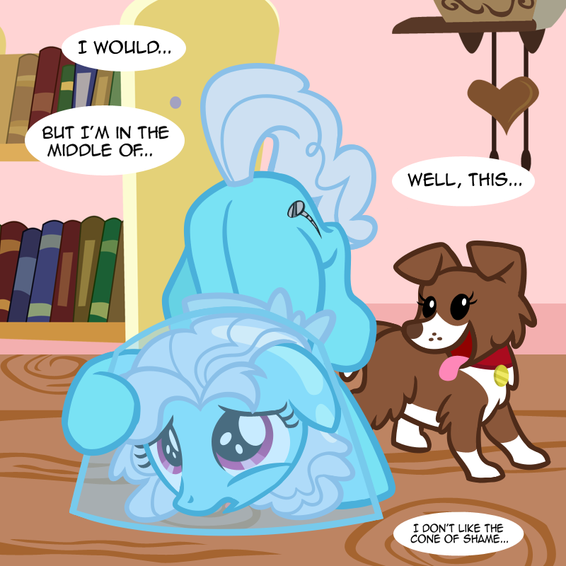 mylittlefilly:  Screw Ball: That’s what she gets for chewing on my baseball!  OMG