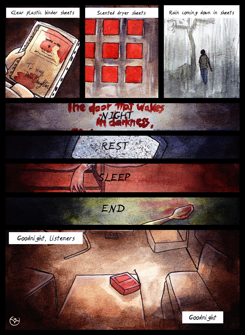 johannesviii:  A little Night Vale / Silent Hill crossover I wanted to draw for literal