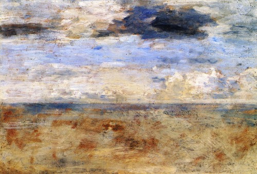 Sky Study c, 1888-95 - Eugene BoudinImpressionism