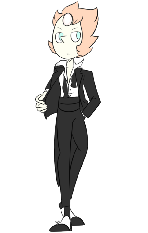 808lhr:Remember when pearl wore a tuxedo and everyone freaked out?  I sure do