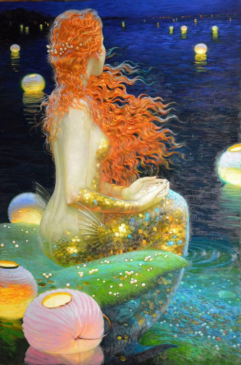 forest-of-books: theartofanimation: Victor Nizovtsev  -  www.mcbridegallery.com/niz