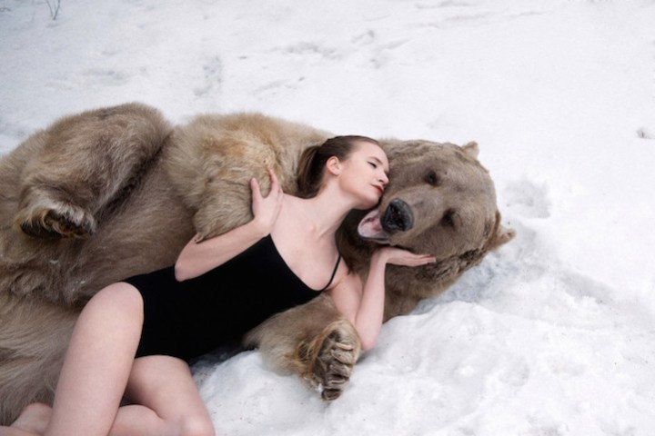 asylum-art-2:  Bearish -Olga Barantseva Russian photographer Olga Barantseva wants