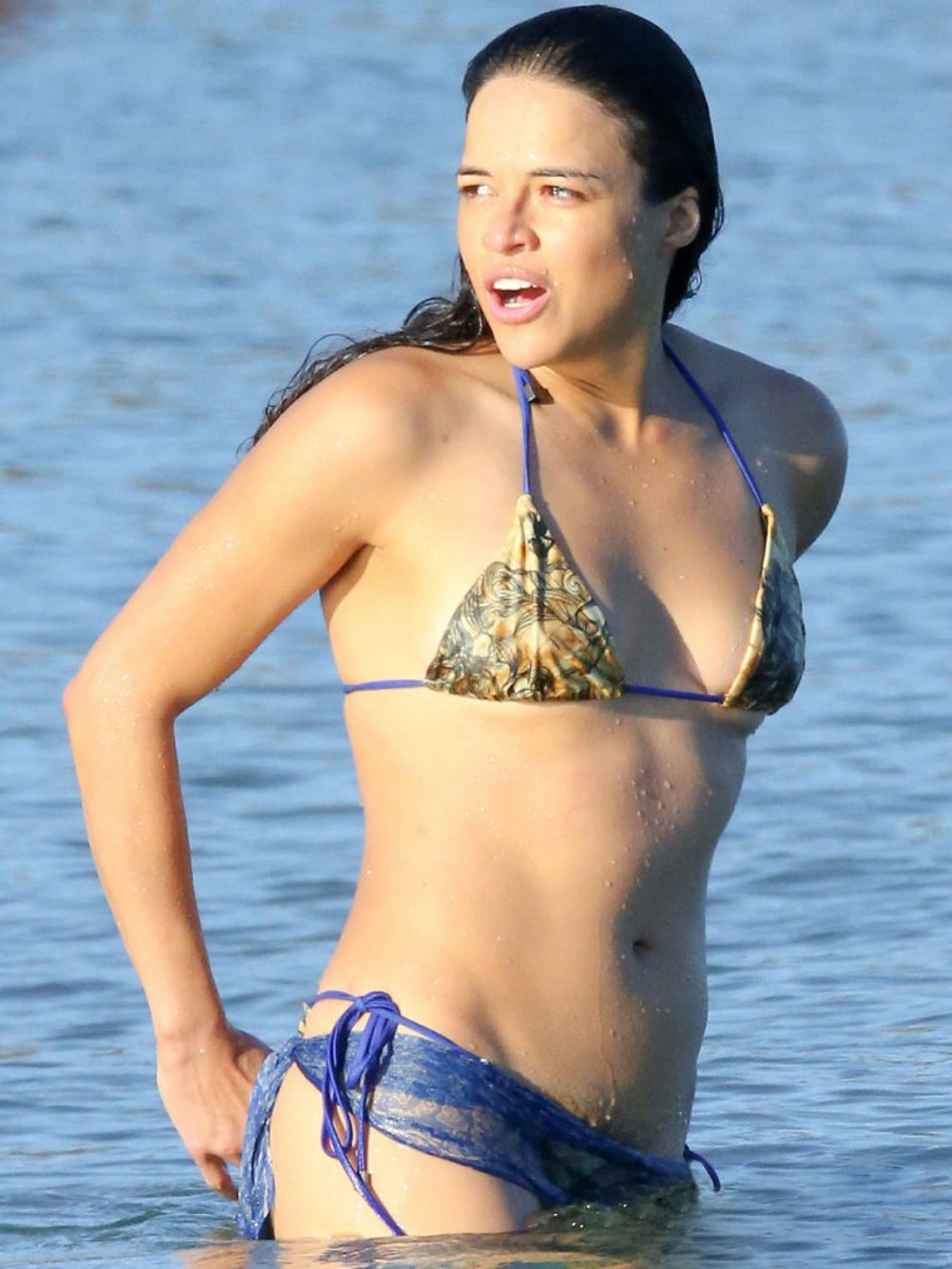 pornwhoresandcelebsluts:  Michelle Rodriguez (star of ’Lost’, ‘Fast &amp;
