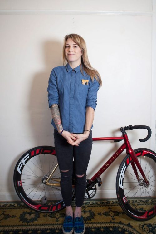 davewellbeloved: Juliet with her Hartley. Swoon (via Hello Tribe! - Bikes ‘N’ Stuff)