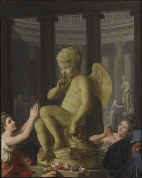nationalmuseum-swe: Amors tillbedjan, Alexander Roslin, 1787, Nationalmuseum, SWEcollection.n