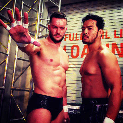  @wwenxt: Hideo Itami’s friend, Finn Bálor porn pictures