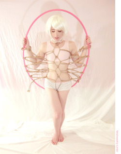 fetishweekly:  This week’s shibari: Dreamcatcher