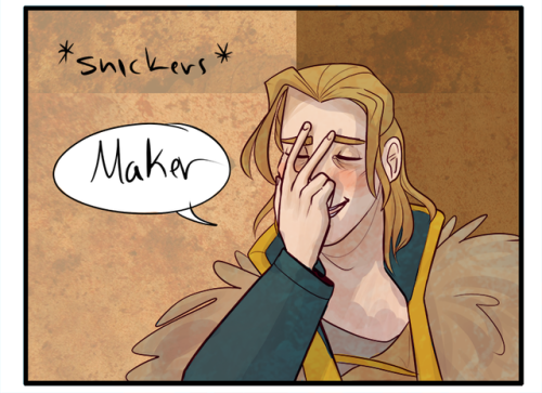 martina-draws:flirting 101I love those two with all my heartbased on a tumblr postand im still in a 