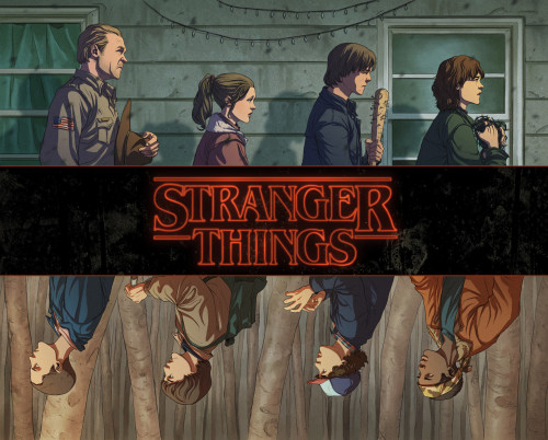 pixalry:Stranger Things - Created by Ario Murti