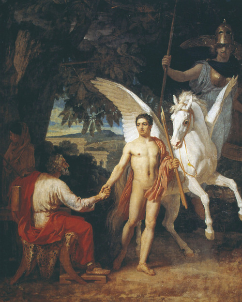 chinchinalqueraje: Bellerophon Sent To A Campaign Against The Chimera By Alexander Andreyevich Ivano