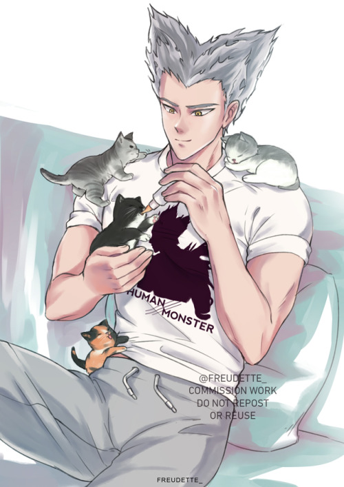 freudette: Commissioned by the lovely @anonymousedward based on “Coffee, Tea, or Pug and Me?” Garou’