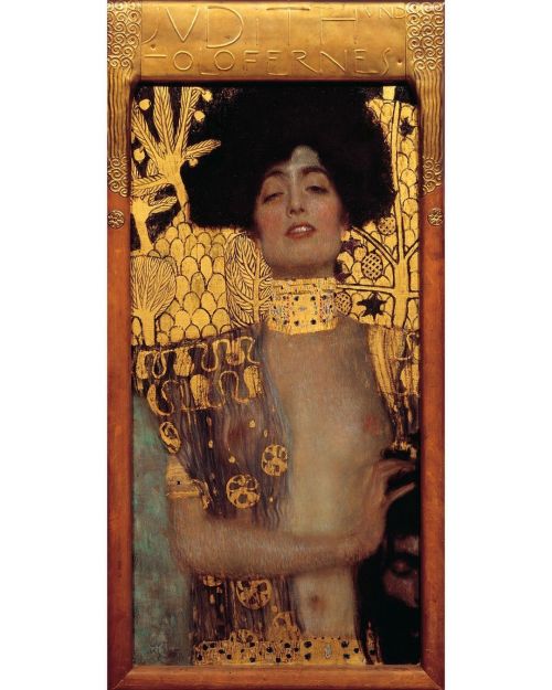 Judith I, Gustav Klimt, 1901. #gustavklimt #judith1 #1901 #1900s #painting #oiloncanvas #austrianart