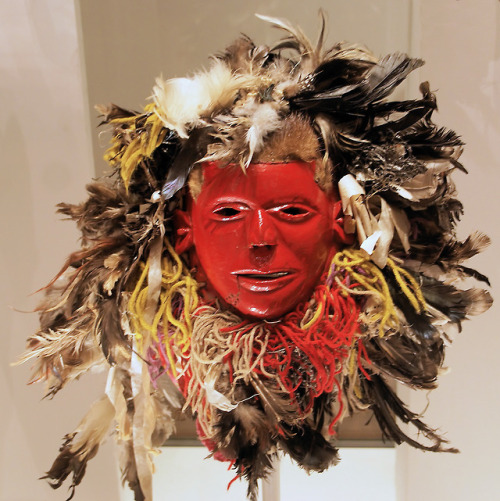Mask in the shape of a human face (simoni or mbalangwe) used in the Nyau masquerade of the Chewa (Ce