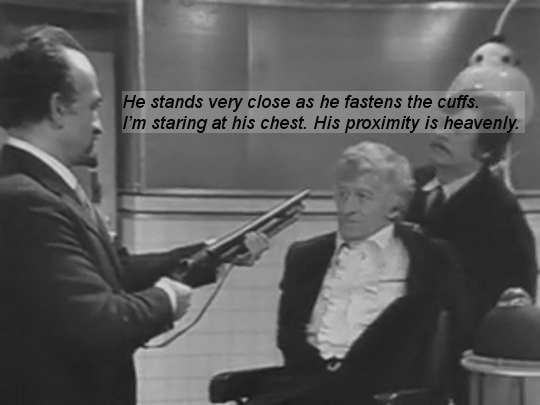 softclassicwho:  3rddoctor:  Classic Who + Fifty Shades of Grey   Follow for more