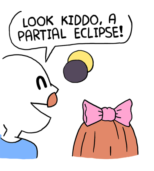 shencomix: Disclaimer: Eclipse or not, absolutely never look directly at the sun without internation