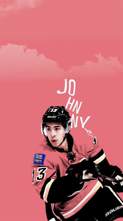 juniorkronorna: JOHNNY GAUDREAU WALLPAPERS   (for @how-about-hockey) feel free to use, reblogs/like