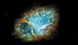 just&ndash;space:  Crab Nebula Supernova Remnant  js