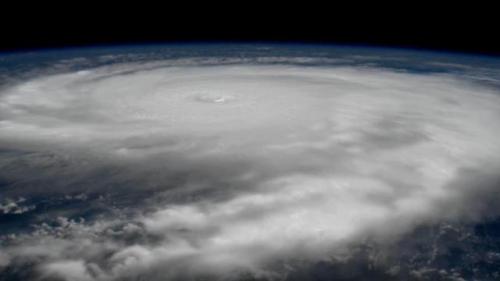 the-wolf-and-moon - Hurricane Irma From Space